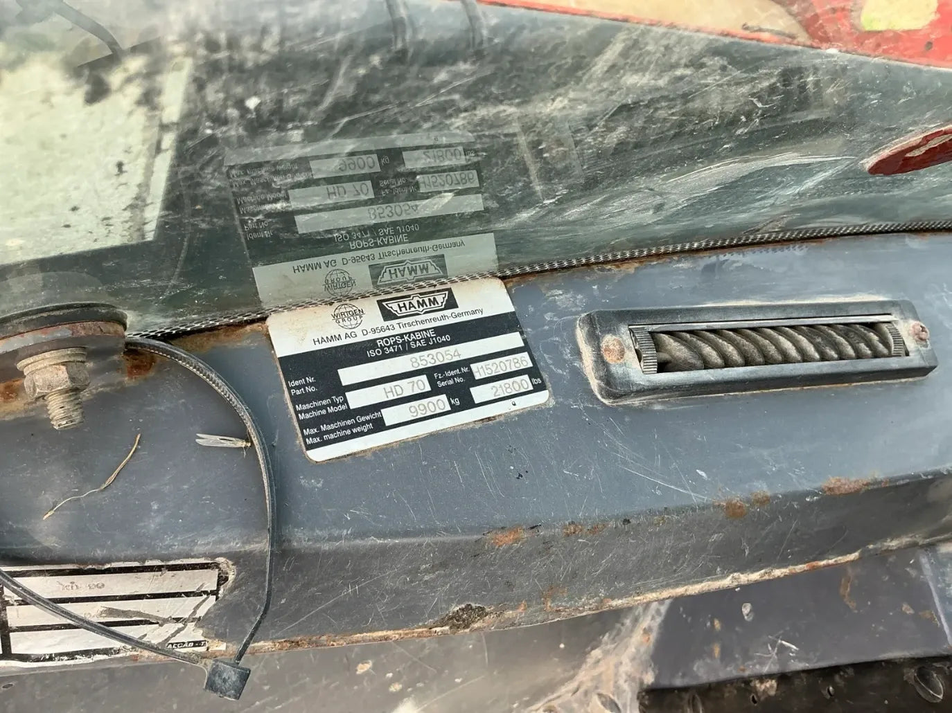 Rullo tandem Hamm HD 70