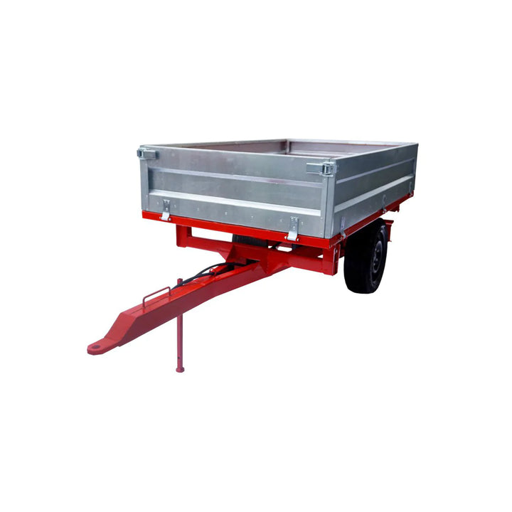 Rimorchio agricolo a 1 asse ribaltabile Geogras