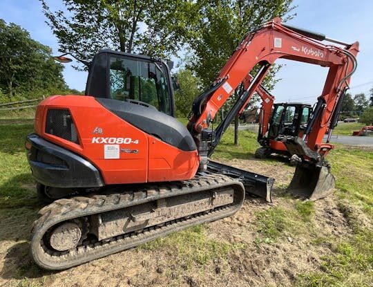 Kubota KX080-4 / 2022