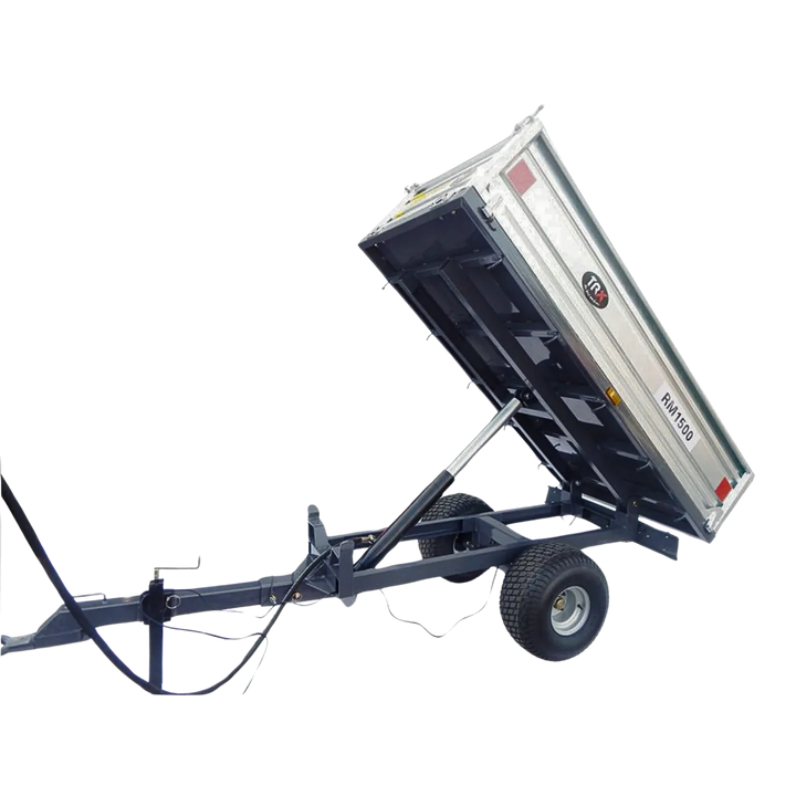 Rimorchio agricolo monoasse 1,5 T con illuminazione TRX