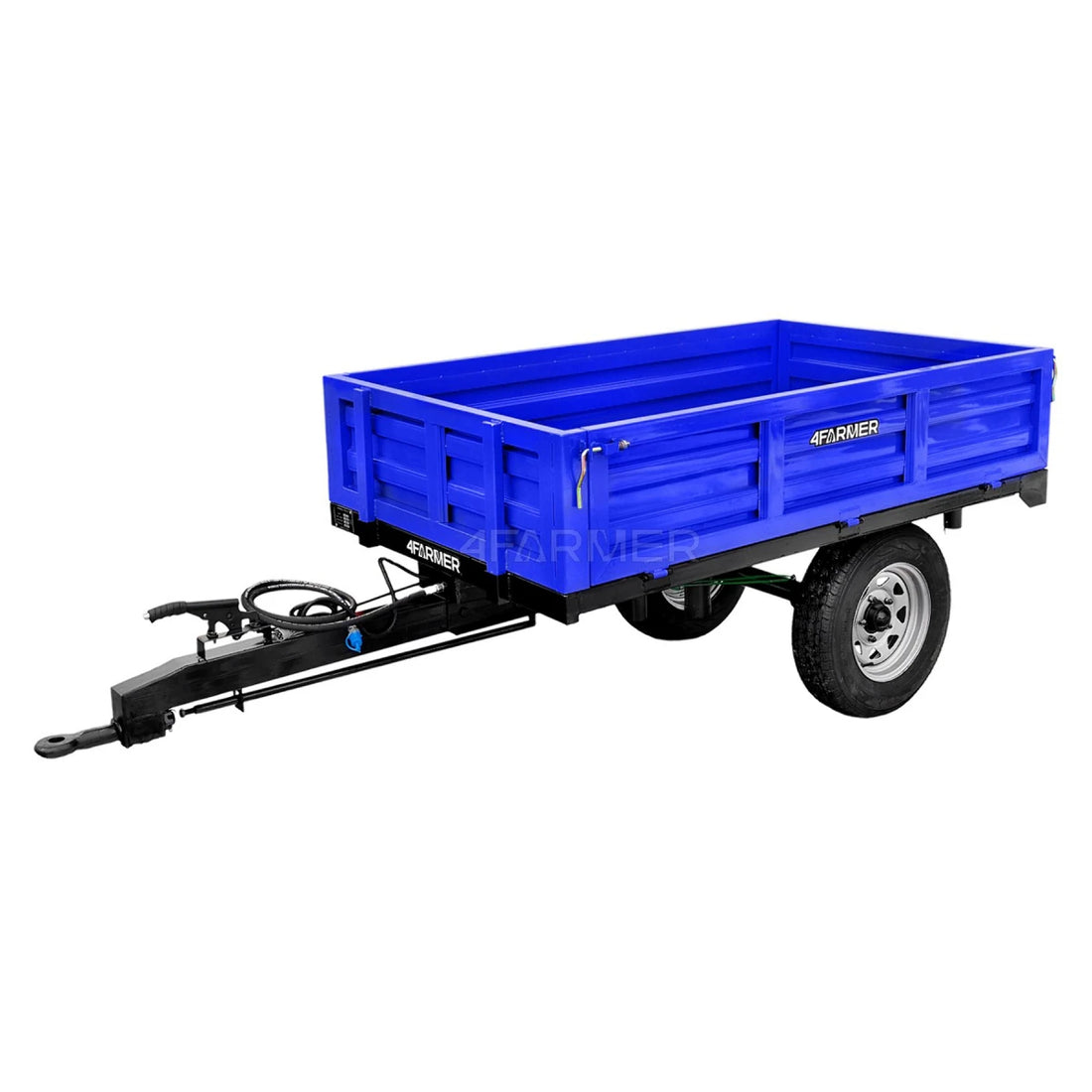 Rimorchio agricolo monoasse da 1,5 t