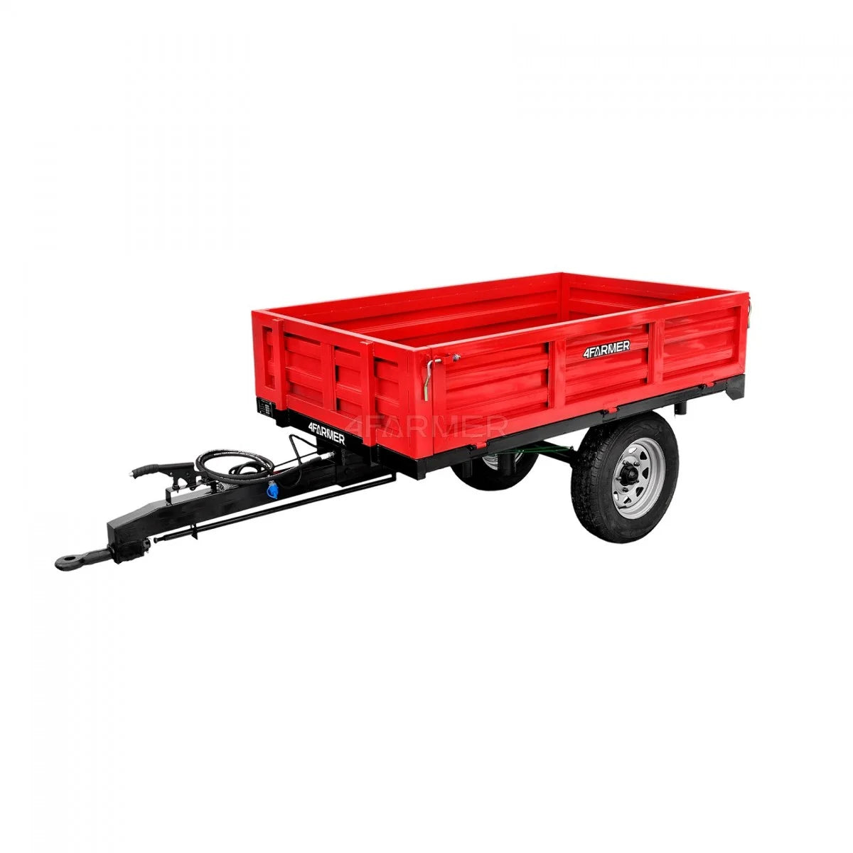 Rimorchio agricolo monoasse da 1,5 t