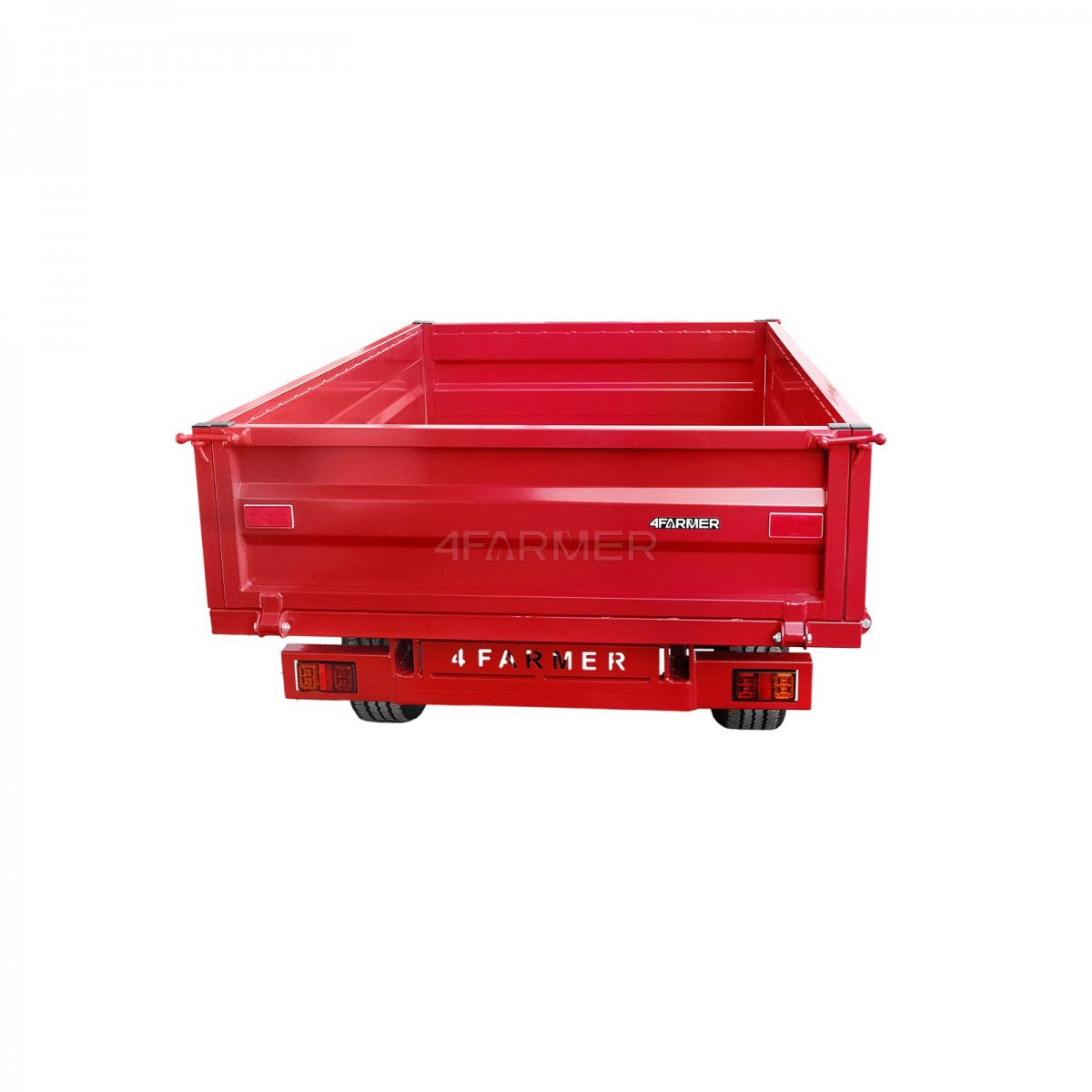 Rimorchio agricolo monoasse 1,5 t con ribaltabile