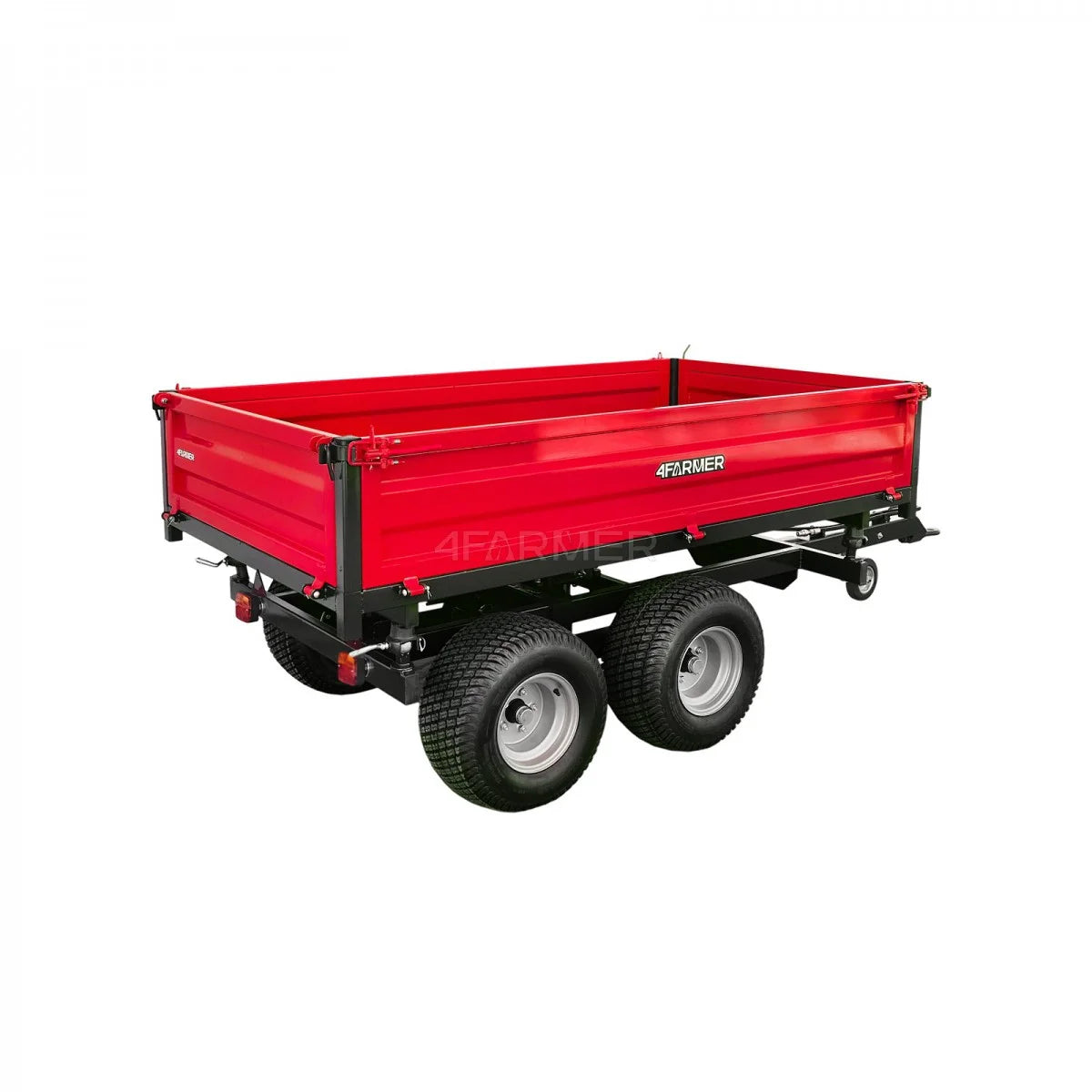 Rimorchio agricolo a due assi da 2,5 T