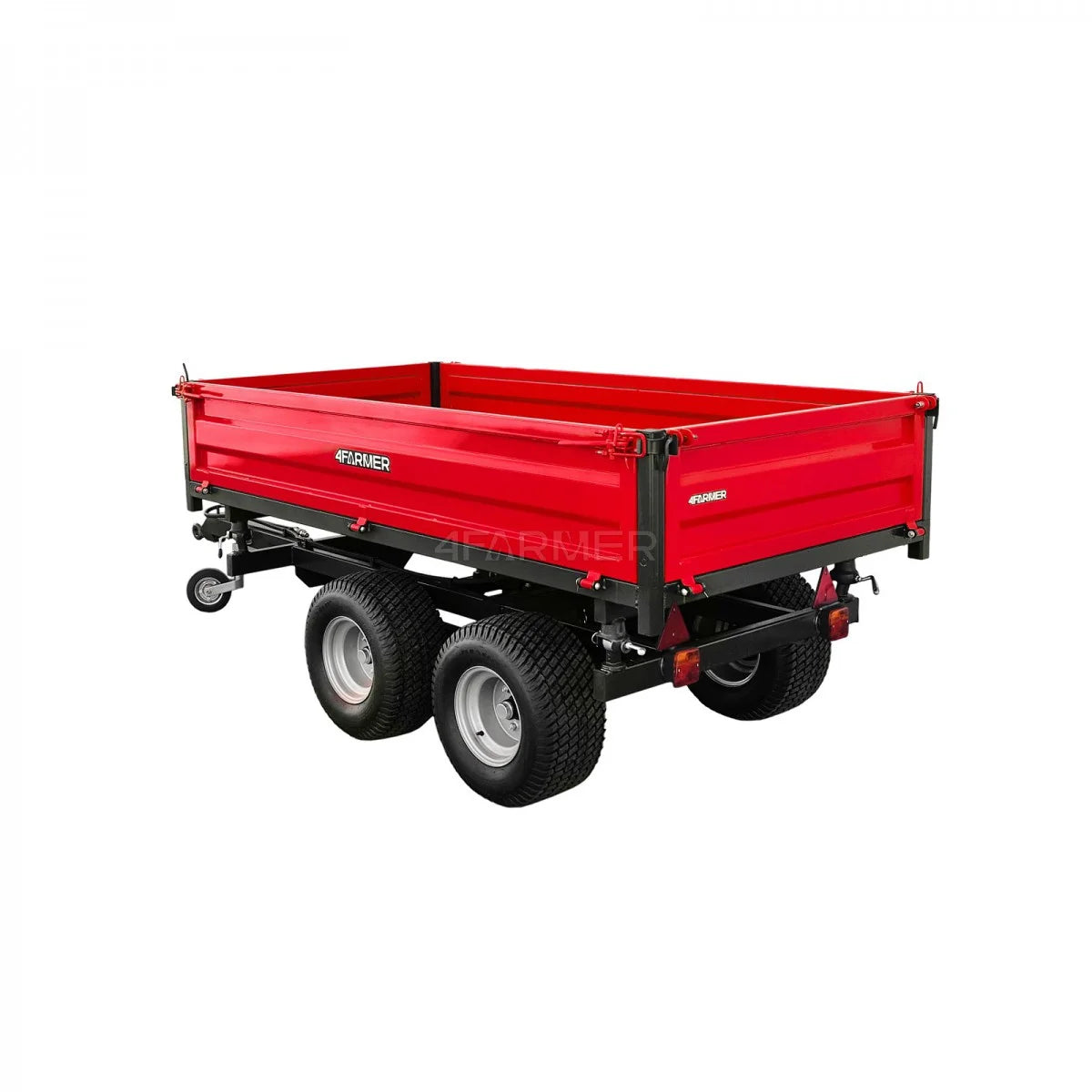 Rimorchio agricolo a due assi da 2,5 T