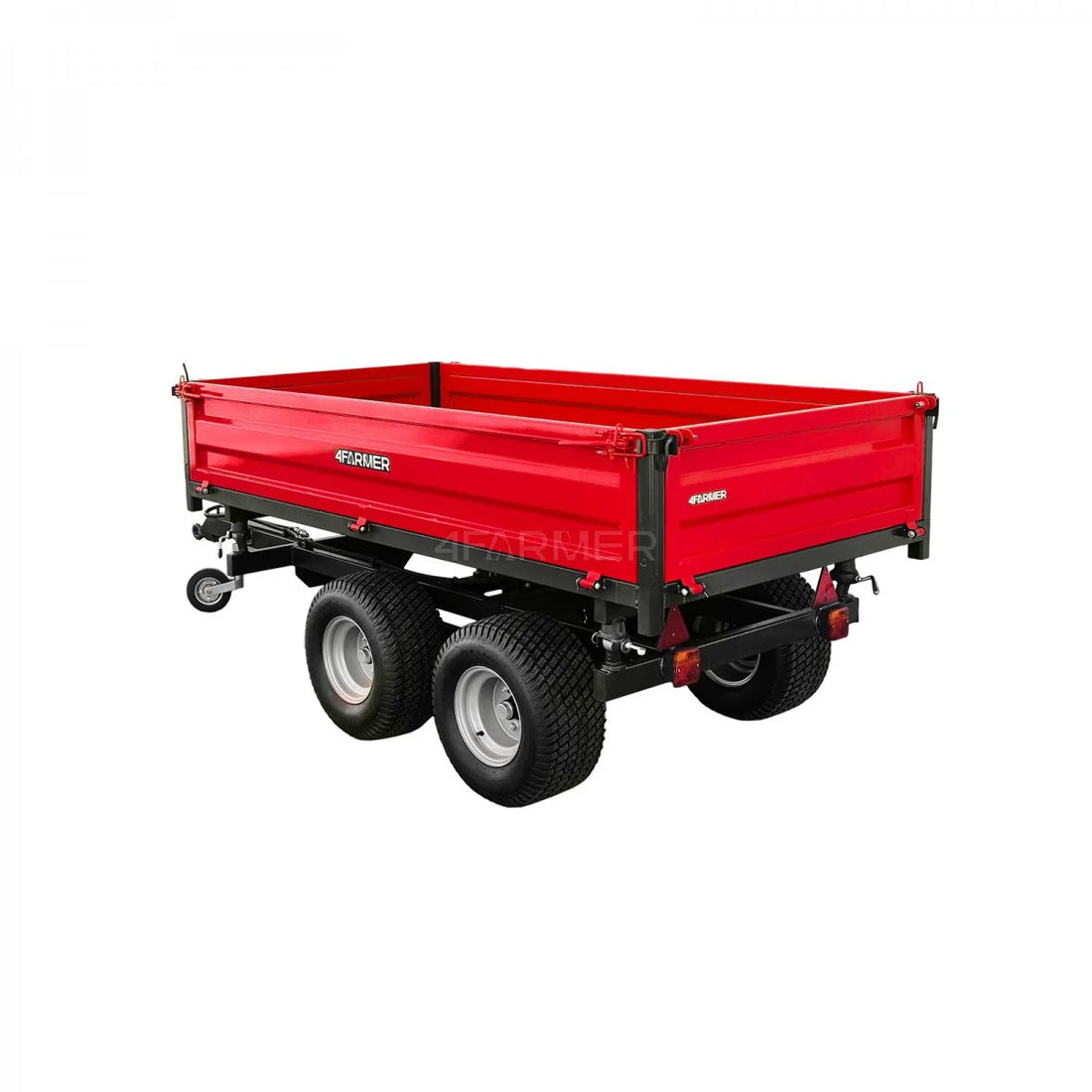 Rimorchio agricolo a due assi da 2,5 T