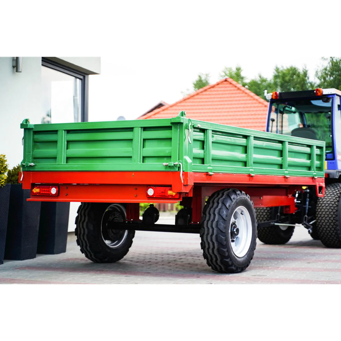 Rimorchio agricolo monocarrello 3T
