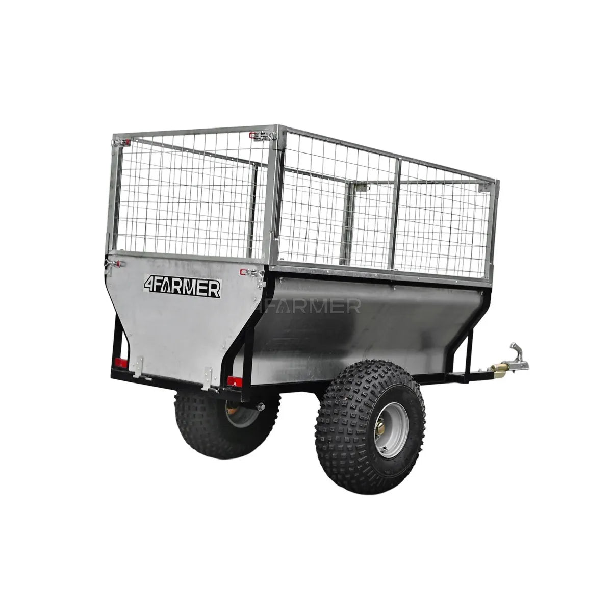 Rimorchio da giardino per quad (ATV) KD-T01B con estensioni a rete