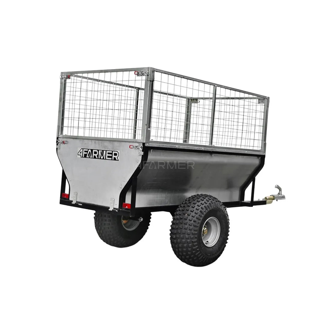 Rimorchio da giardino per quad (ATV) KD-T01B con estensioni a rete